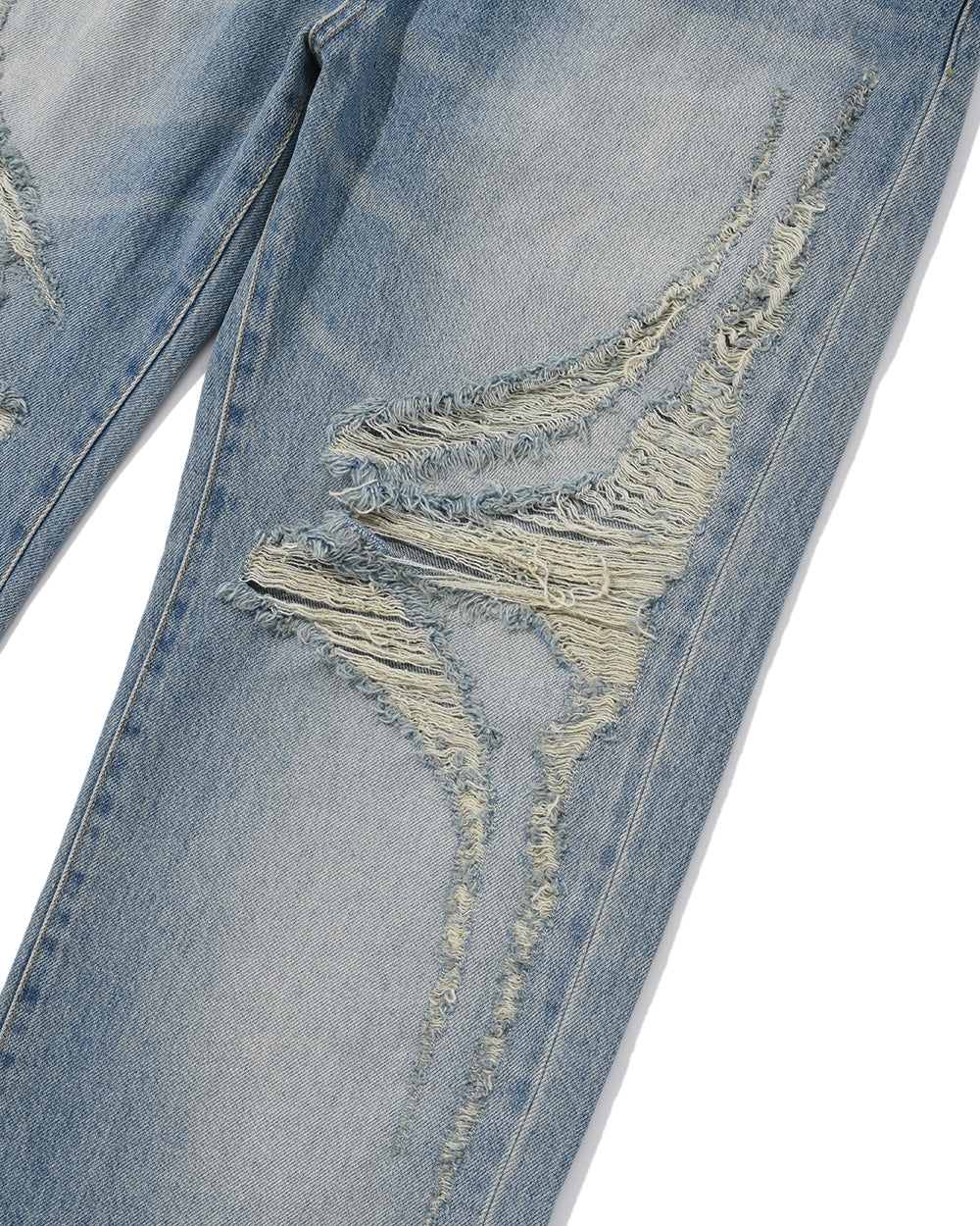 Destroyed Wide Jeans