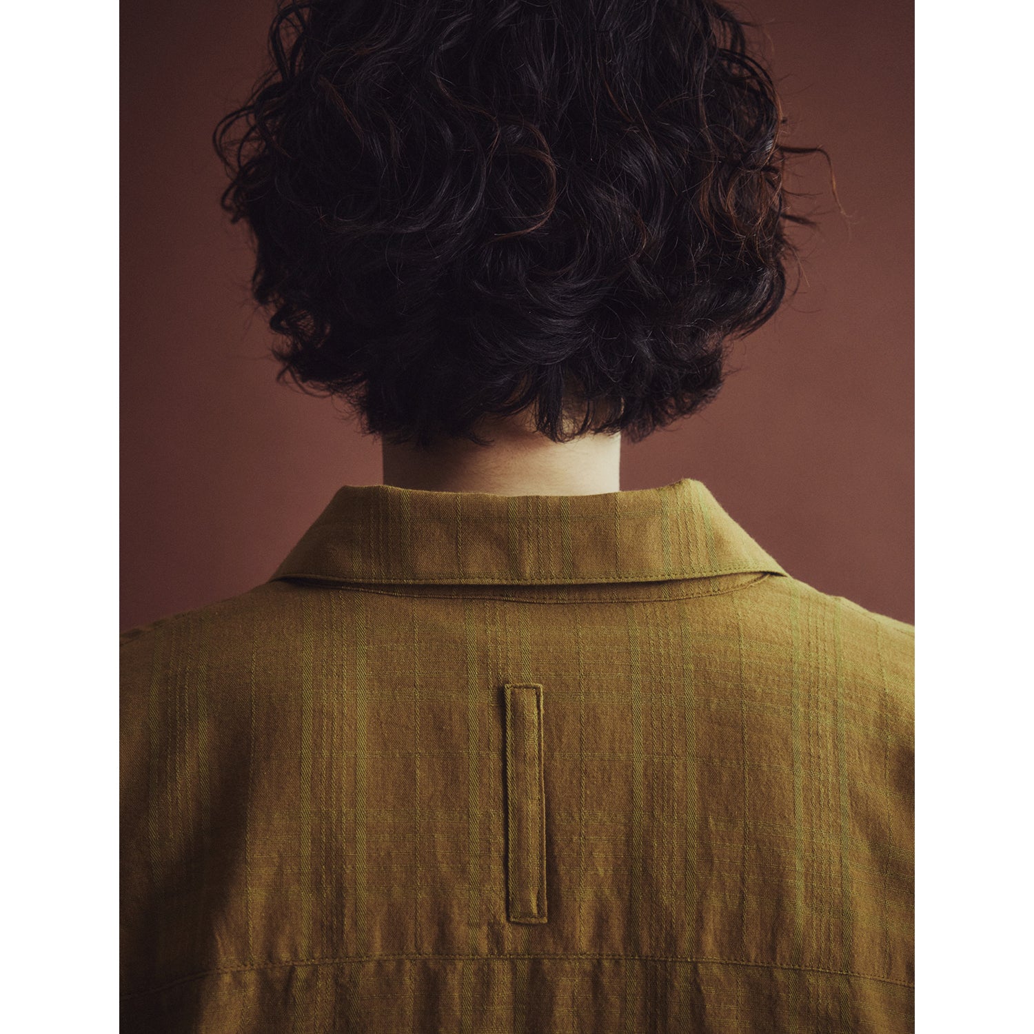 MARANG POCKET CHECK SHIRT_MUSTARD