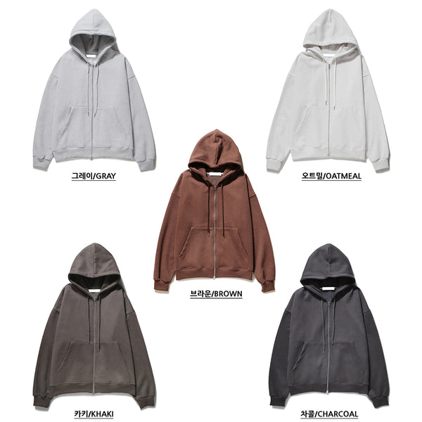 ASCLO Paper Warm Hood Zip Up (5color)