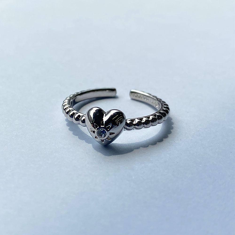 Baby heart ring