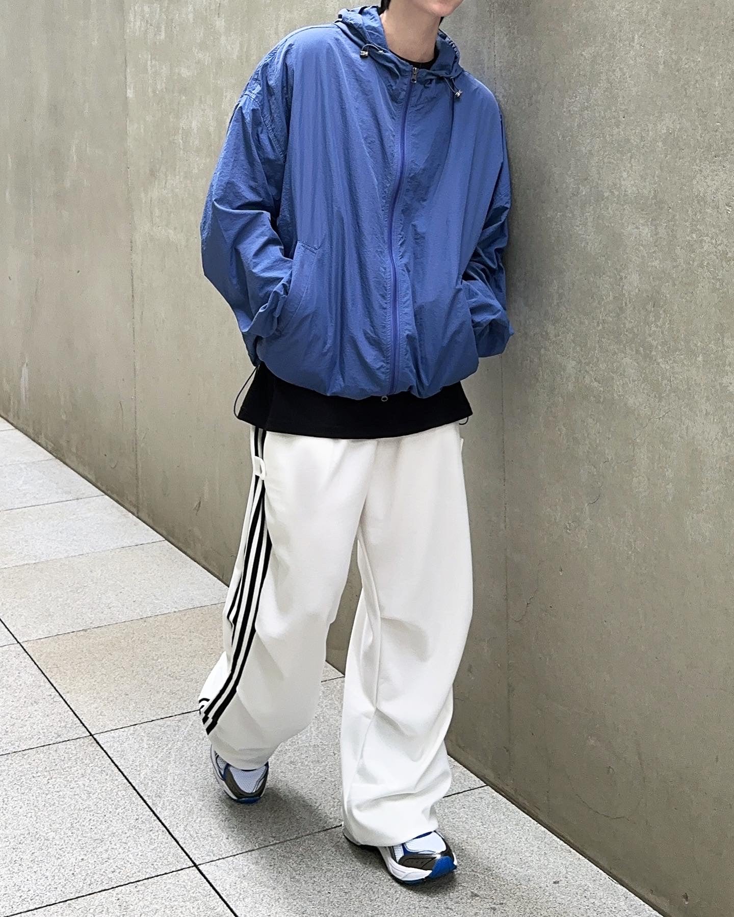 Snap track pants