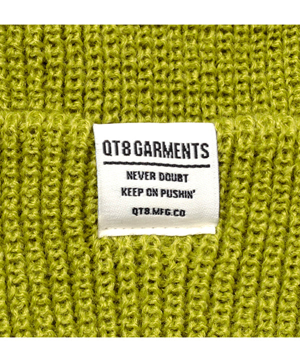 MH Short Label Beanie (Olive)