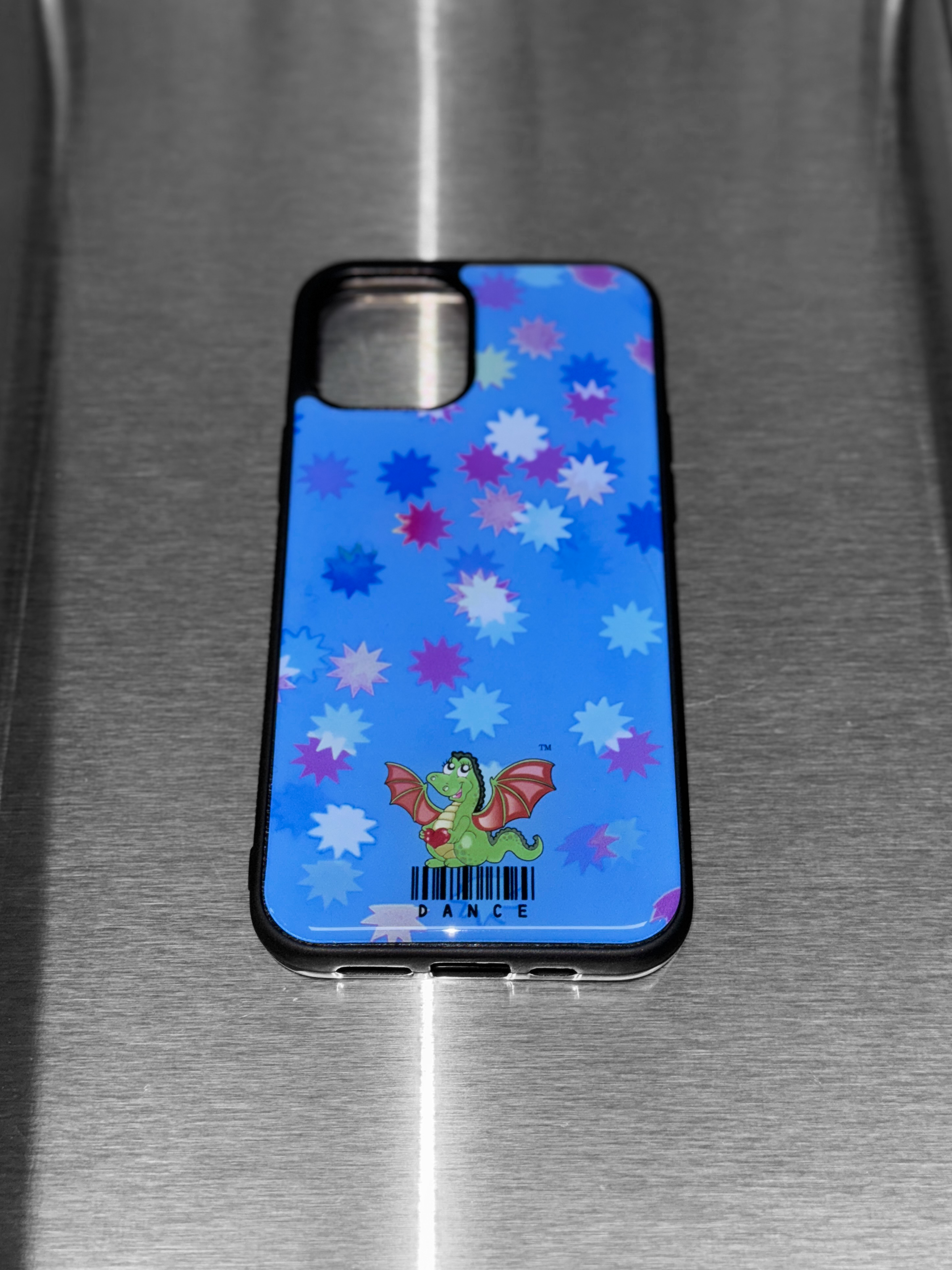 Heartful Dragon epoxy case - SPARKLE