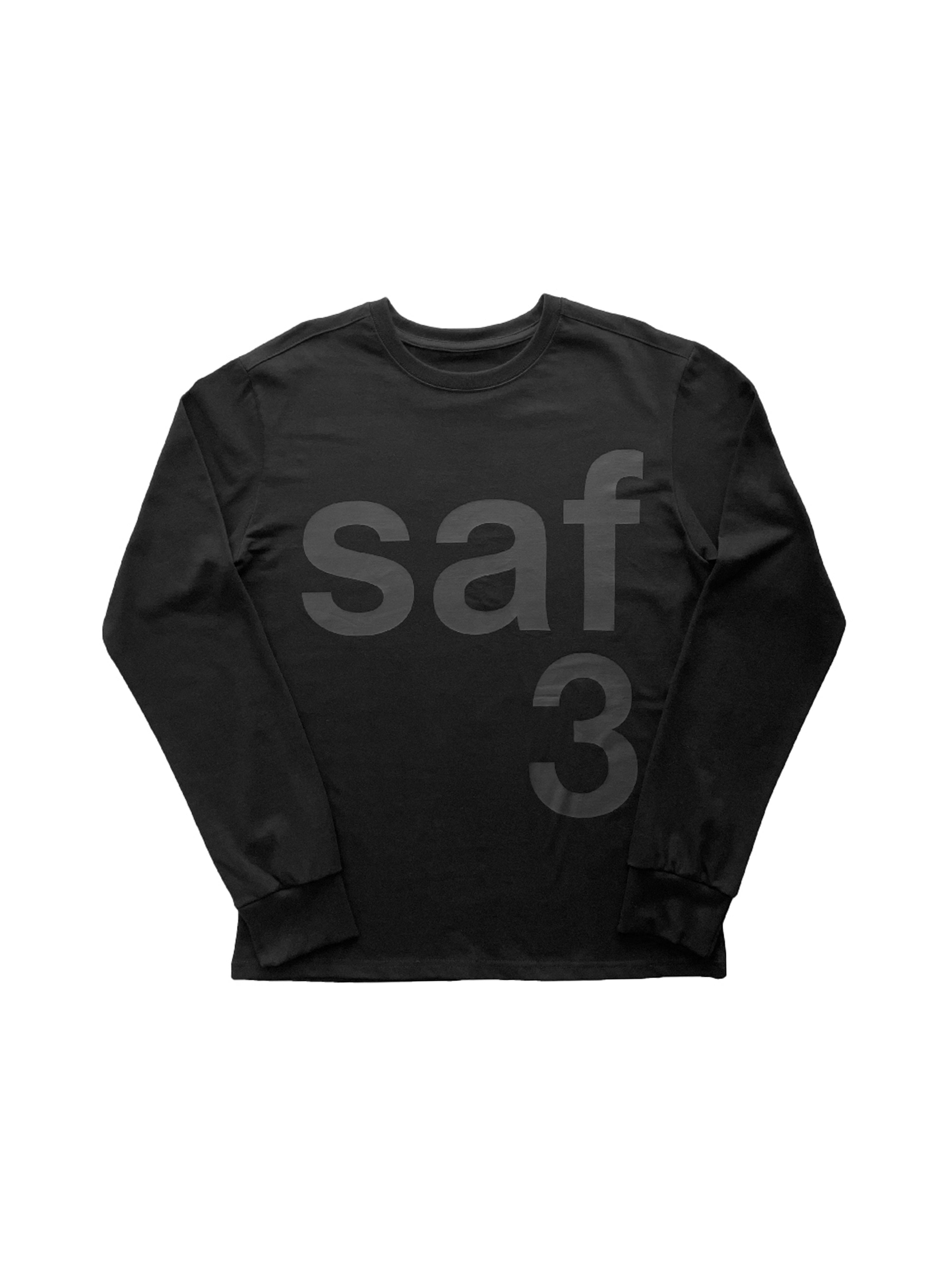 BASIC SAFARI L/S TEE (BLACK)