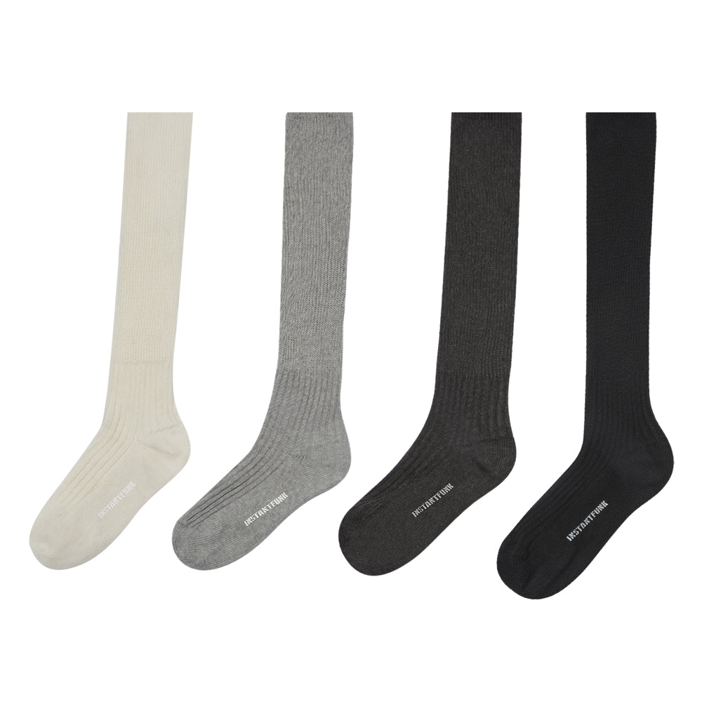 Cotton-blend knee socks 4Pack