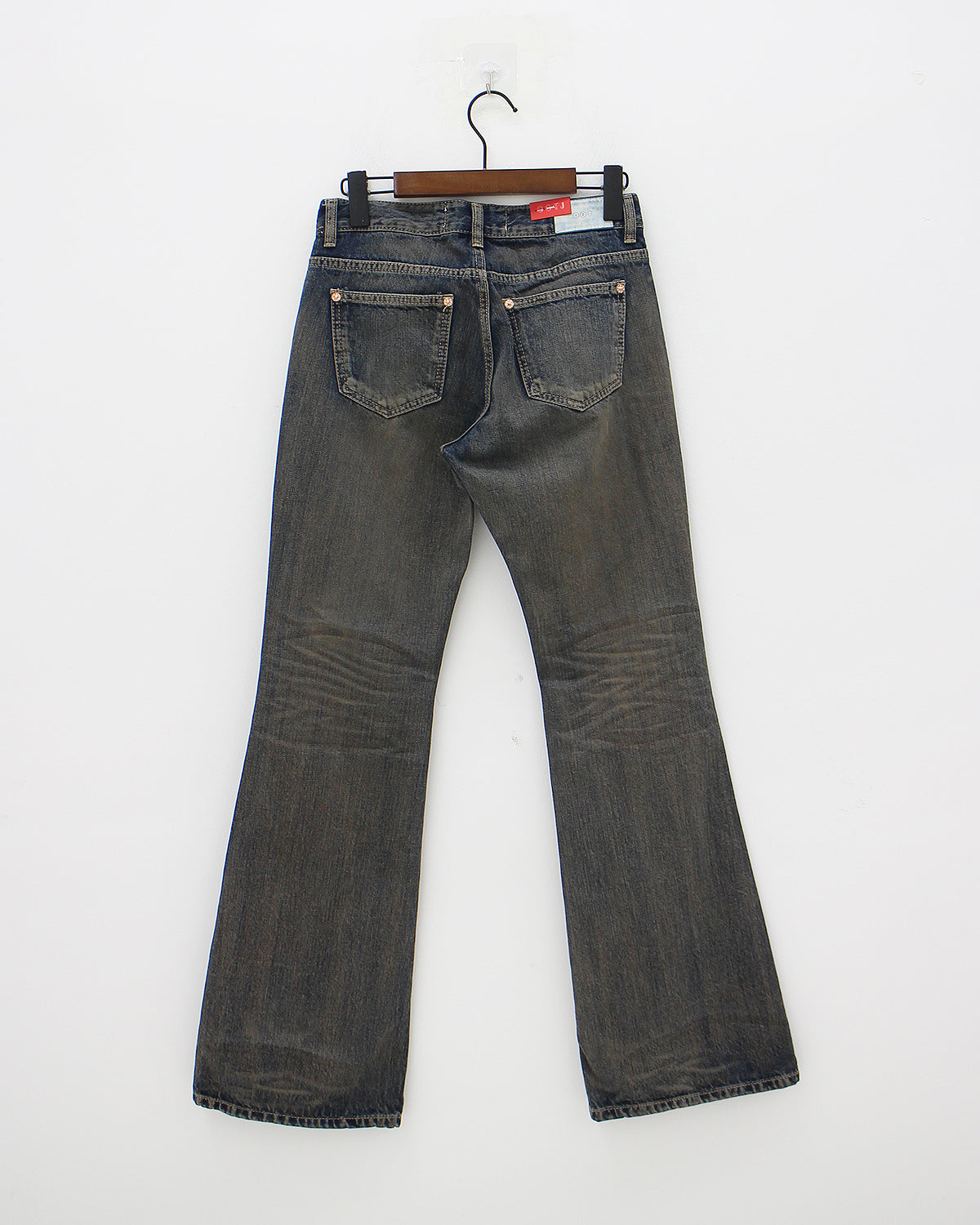 no.3003 Mocha Bootcut Denim Pants