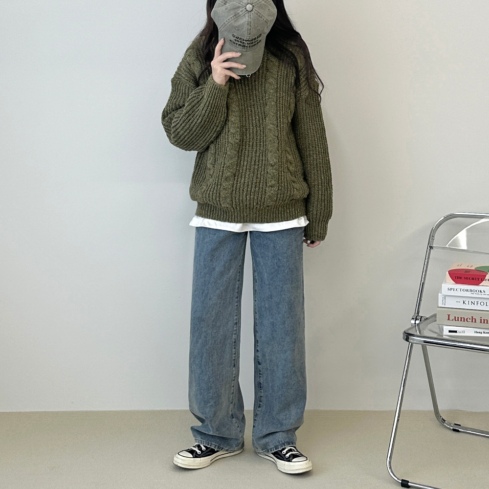 Coan rope oversized fit knit