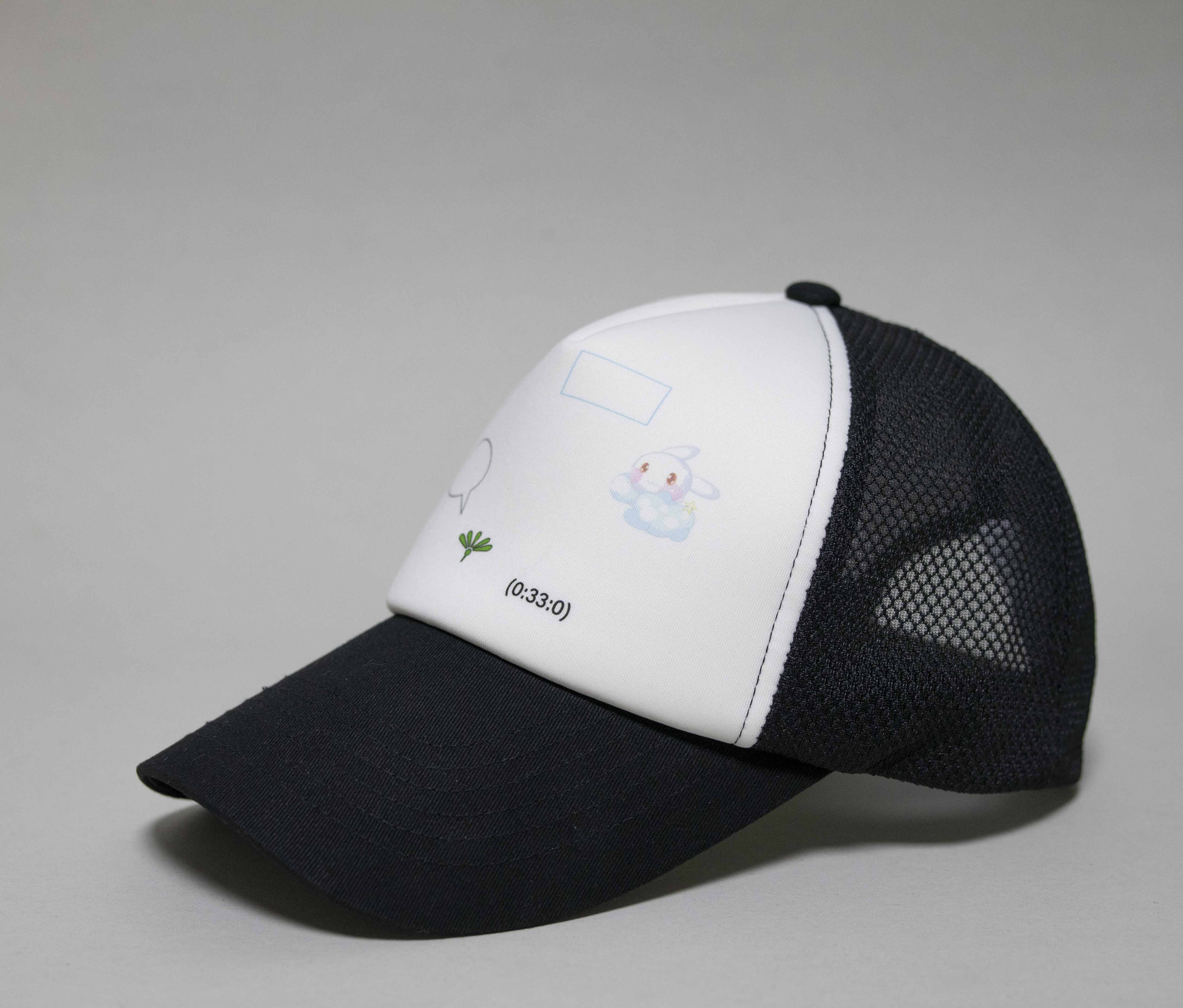 0:33:0 mesh cap_black