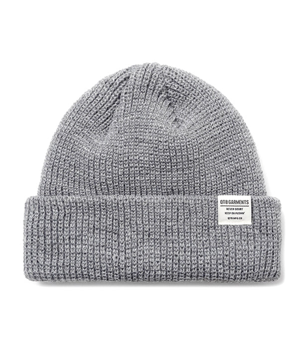 MH Short Label Beanie (Grey)