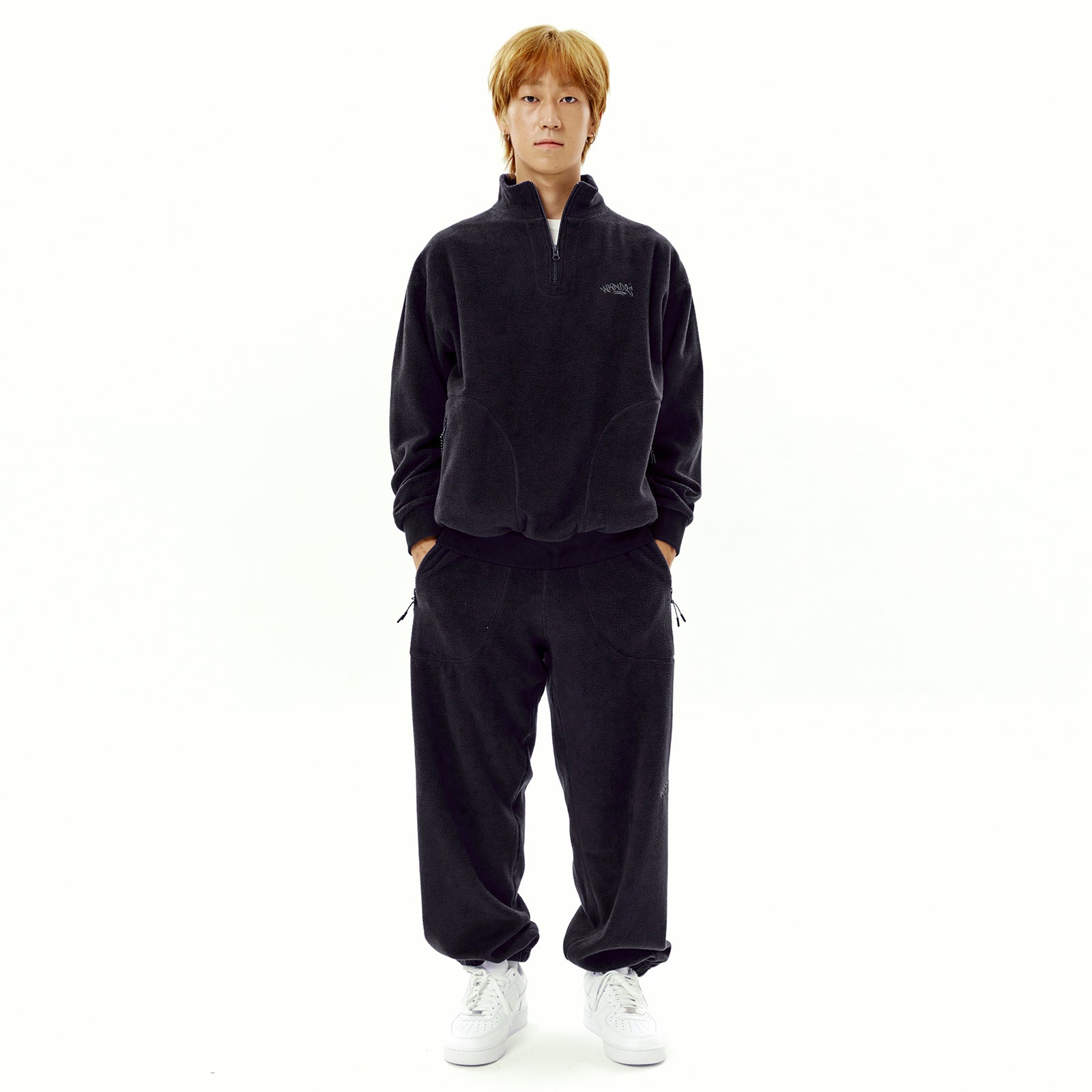 FLEECE PANTS (NAVY)