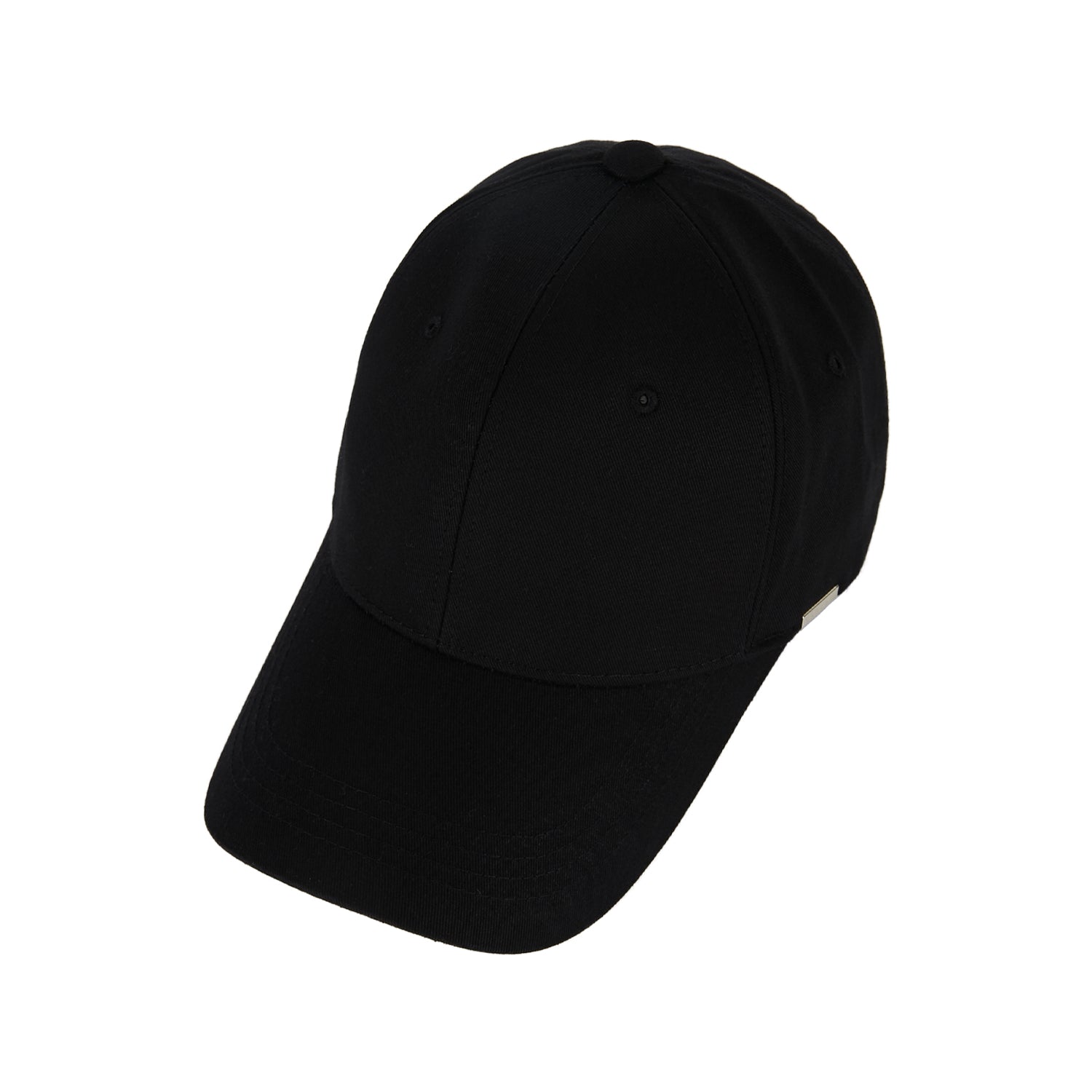 Metal tip over fit ball cap