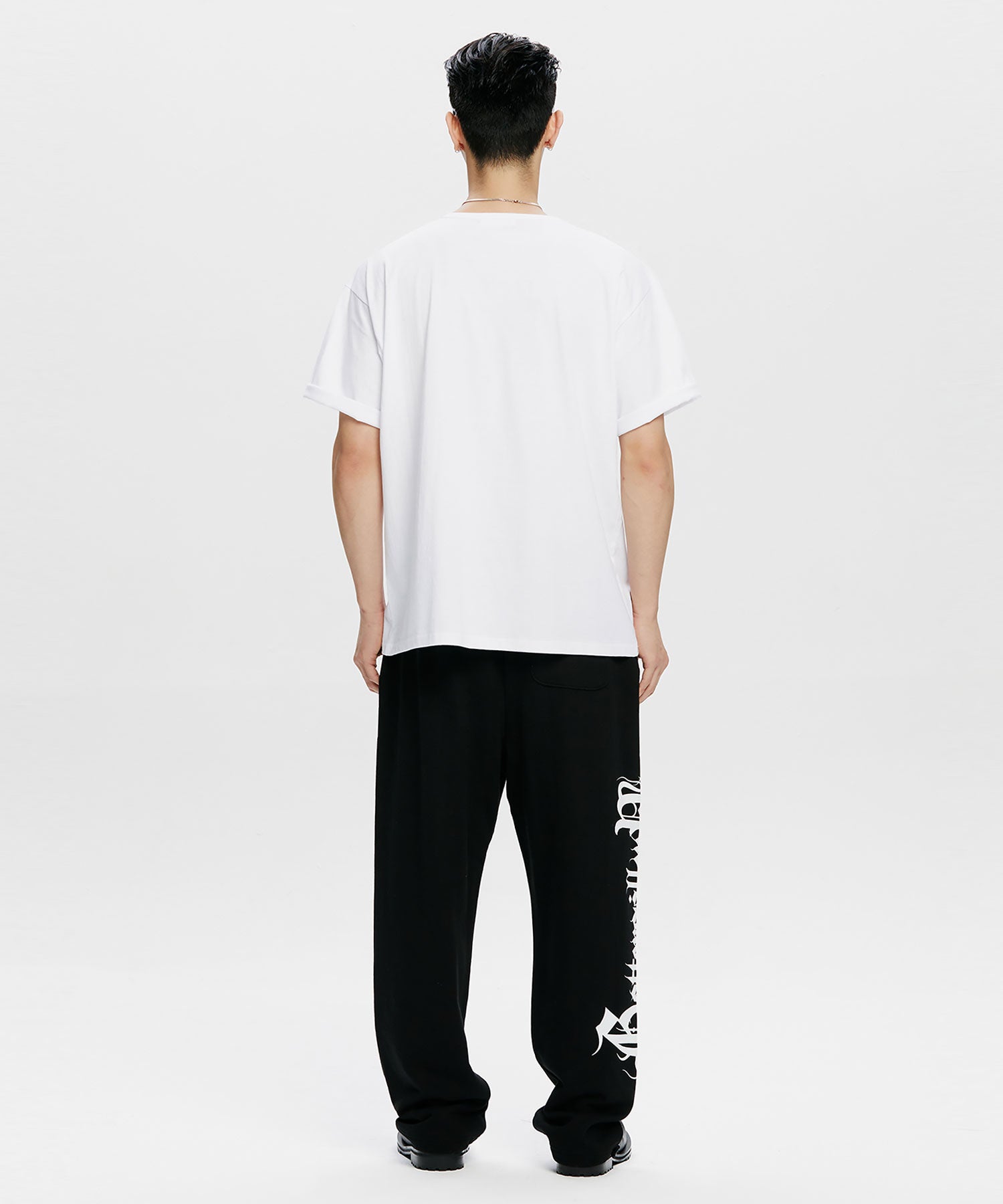 GOTTER GOTHIC LOGO SWEATPANTS_BK