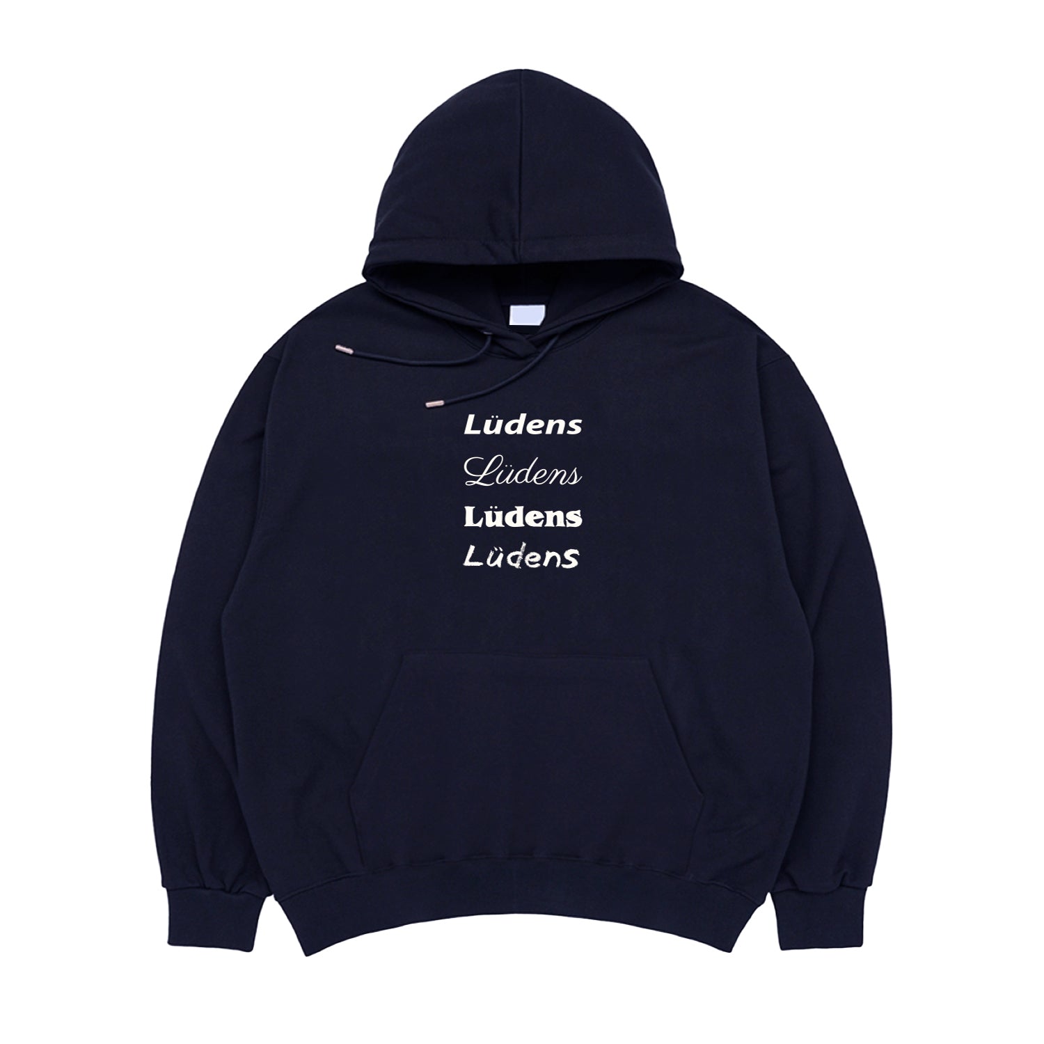 Logo Play Hoodie_Navy