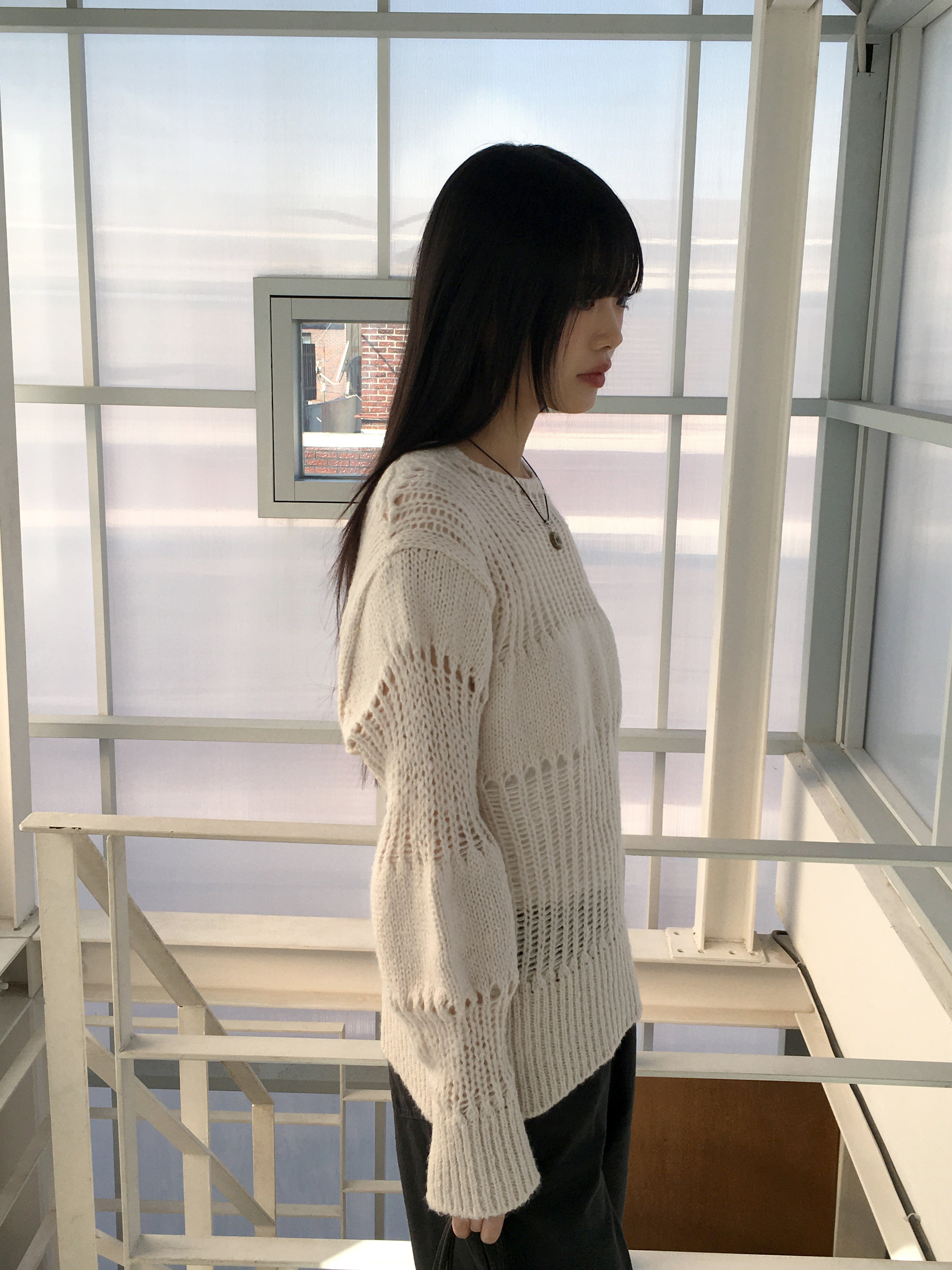 Retox Square Crochet Round Knit