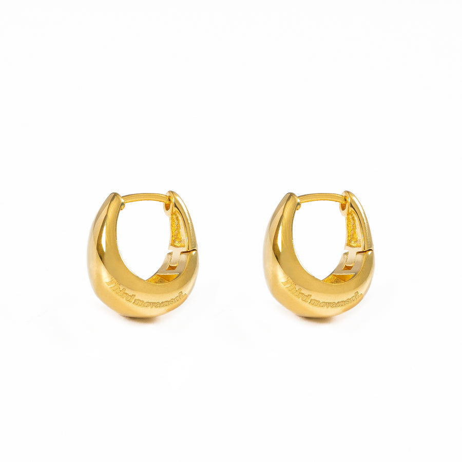 Half Moon Earring (Gold)