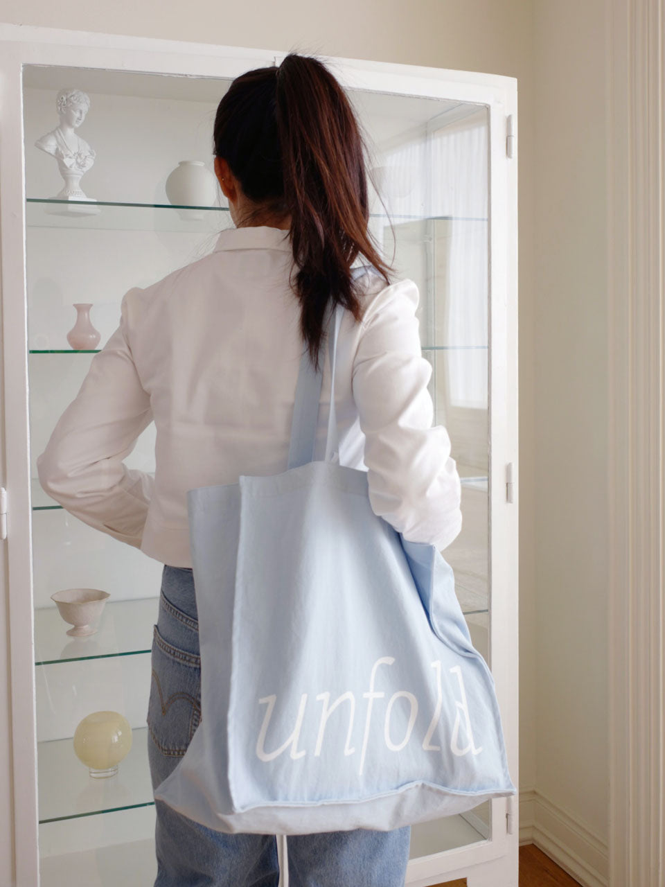 Easy shopper bag (skyblue)