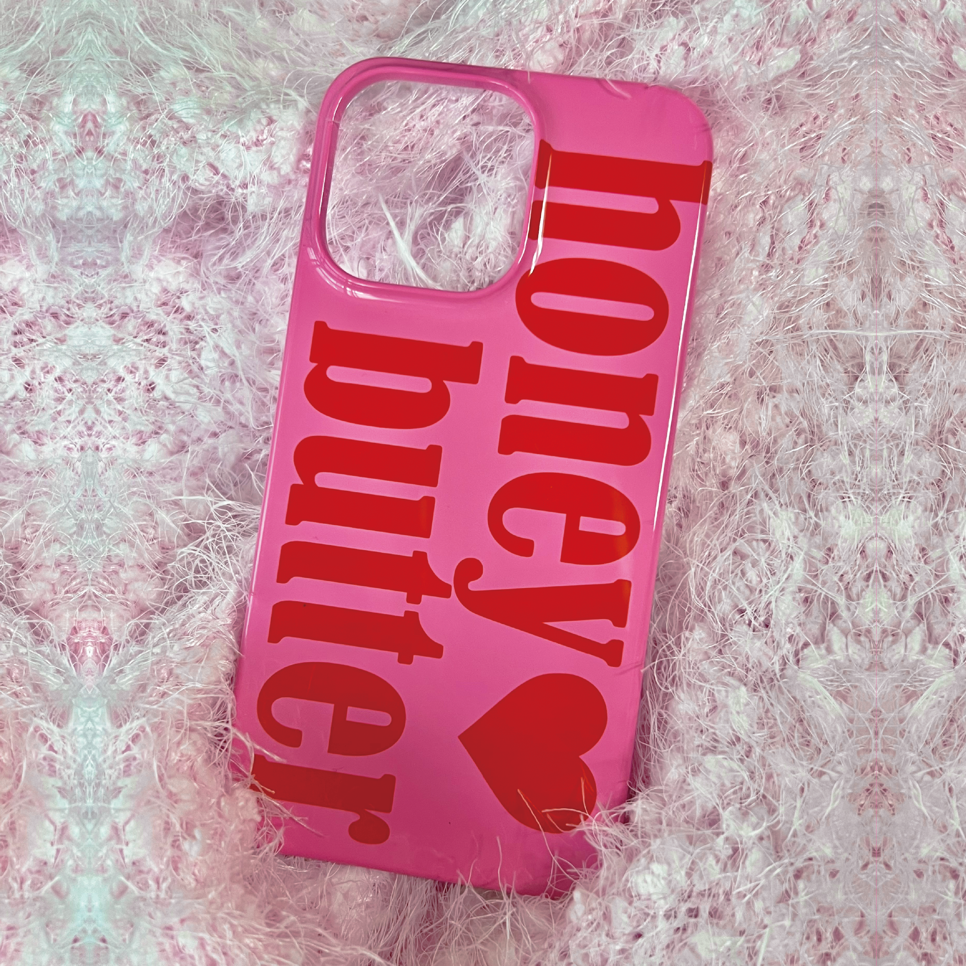 [PINK] Honey Butter Slim-hard case