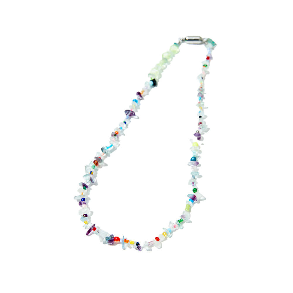 Beads&Crystal Random Mix Necklace(handmade)