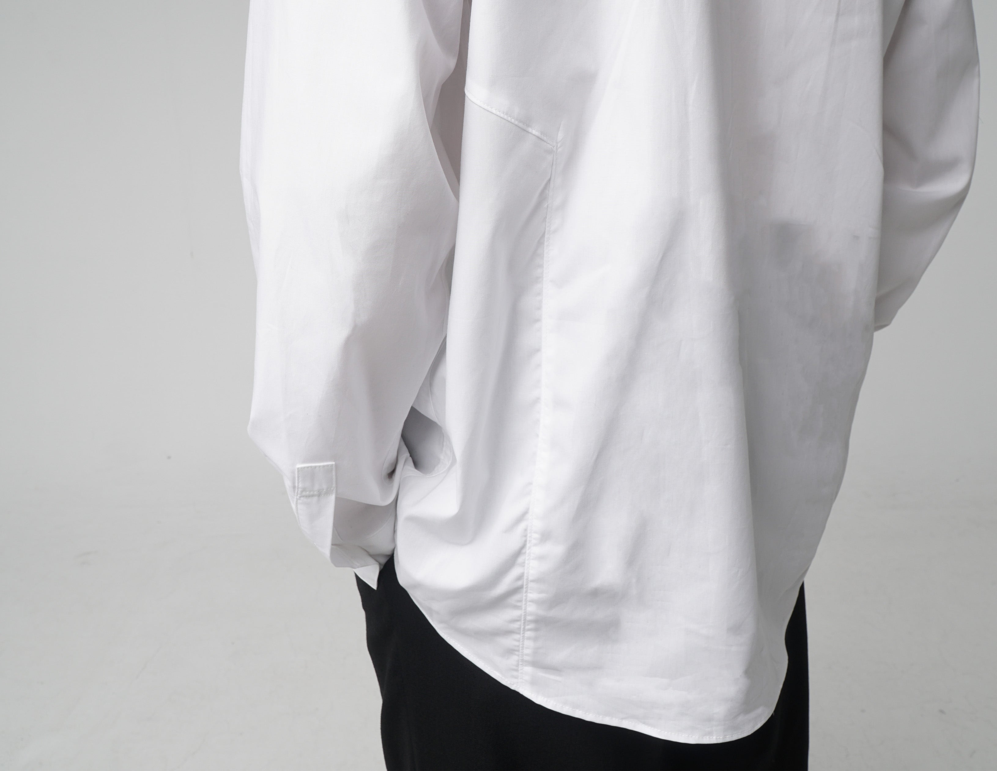 K.A.F PANEL SHIRT IN COTTON WH