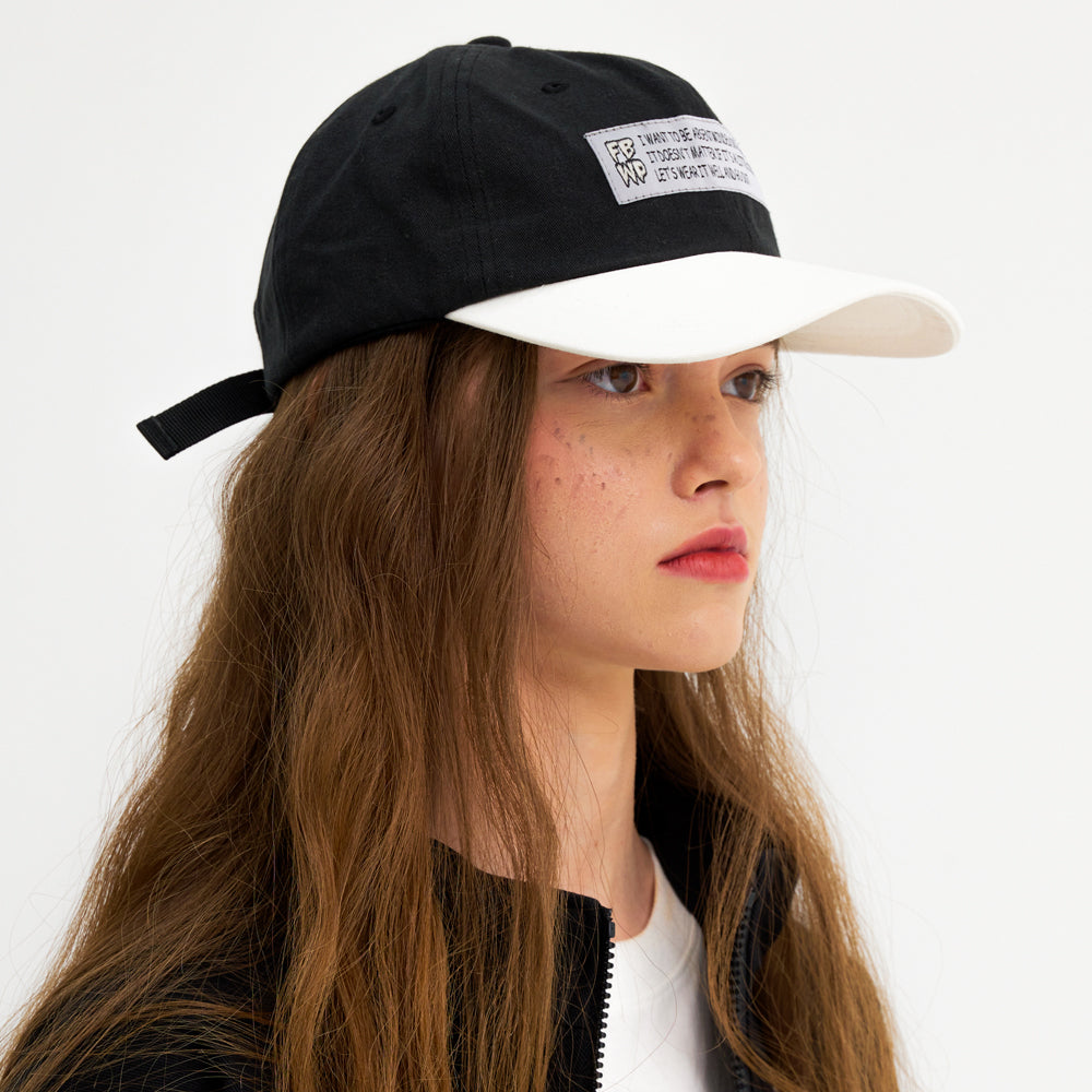 BUKA FLAT BRIM CAP (BLACK)