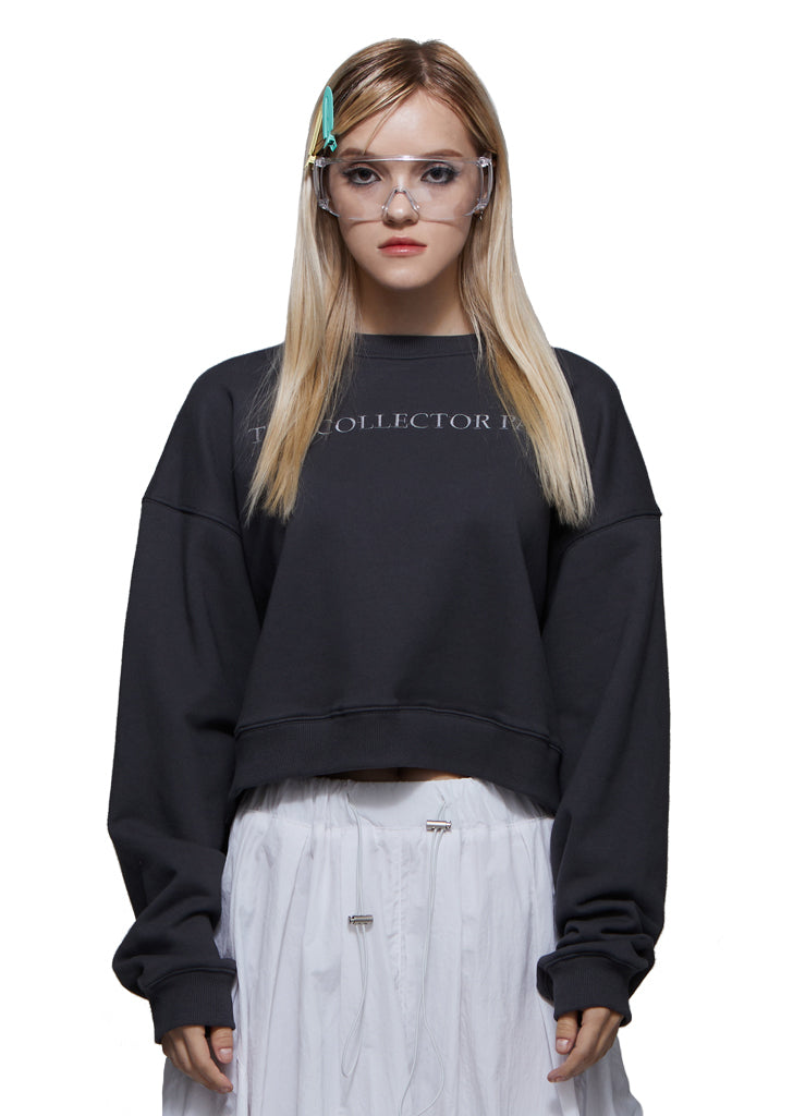 TCP LOGO CROP SWEATSHIRT