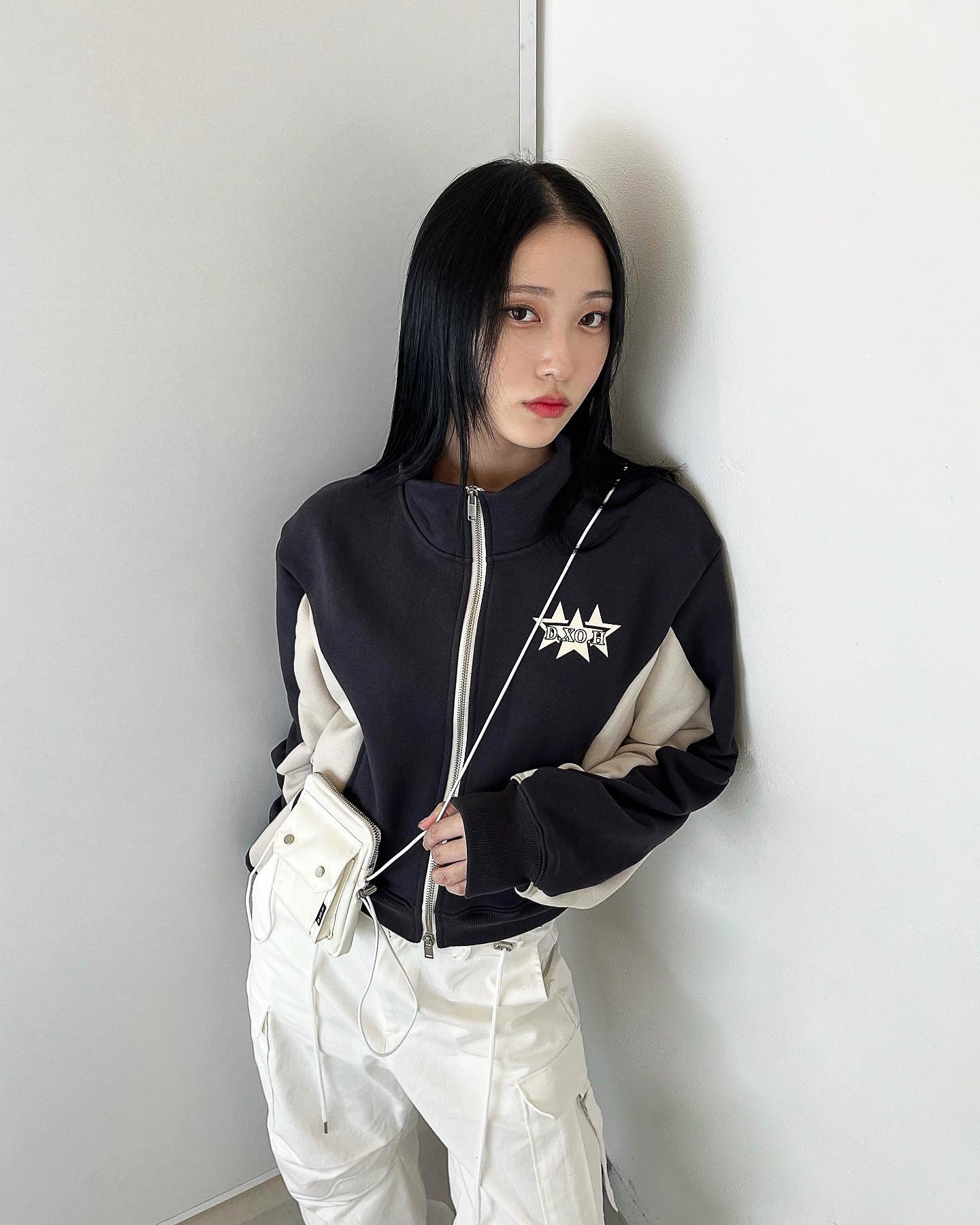 STAR LOGO TWO WAY ZIP-UP