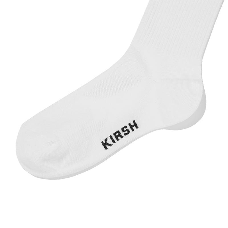 CHERRY LOGO STANDARD SOCKS [WHITE]