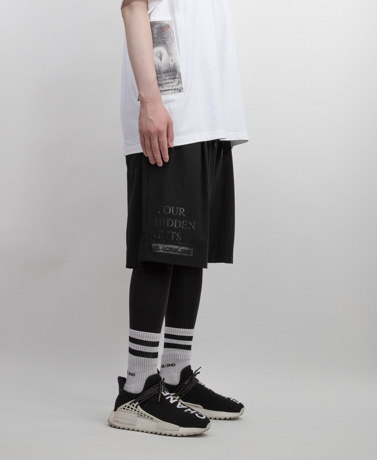 BBD Oculus Logo Bermuda Shorts (Black)