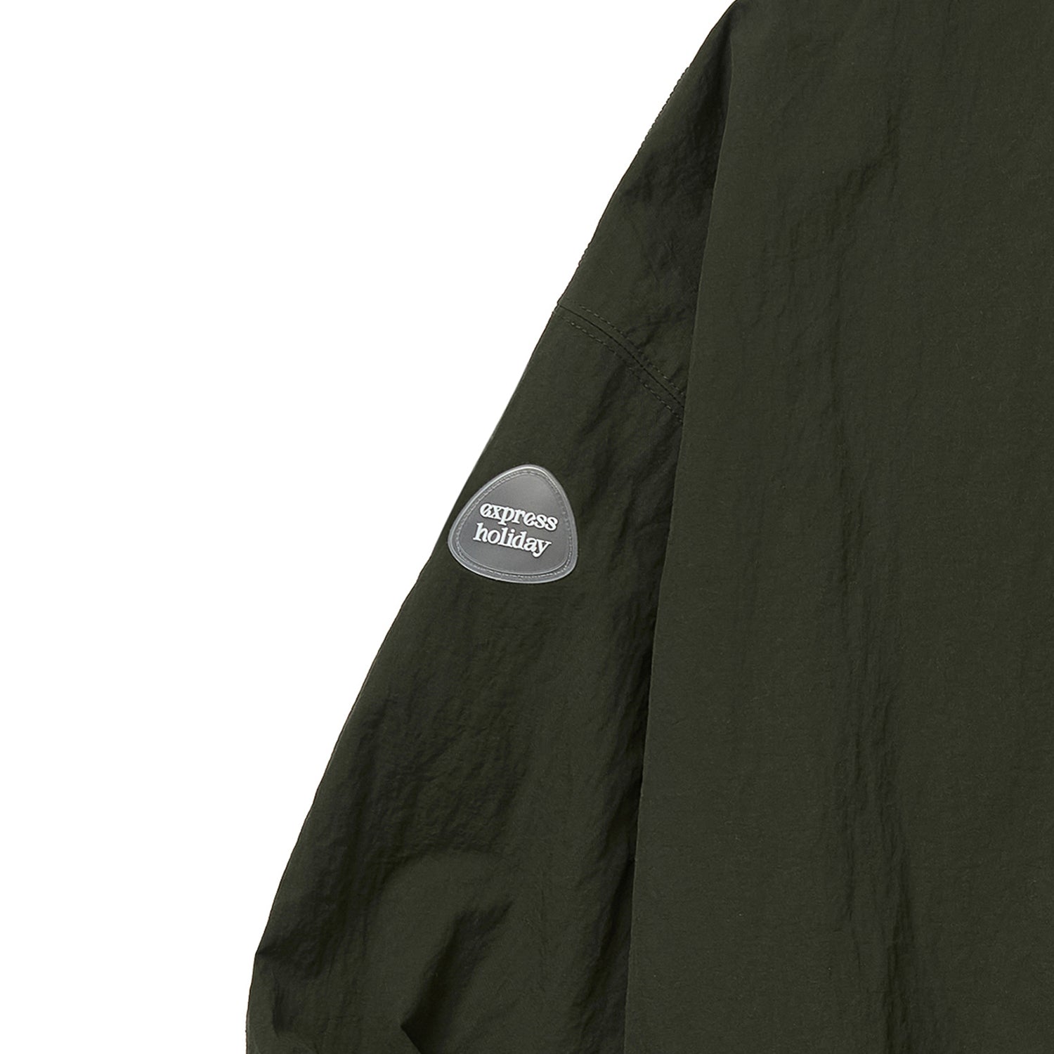 Express Holiday Authentic Nylon Pullover_Khaki