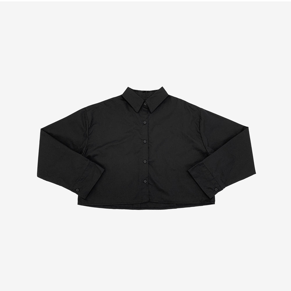 Austin Basic Crop Shirt