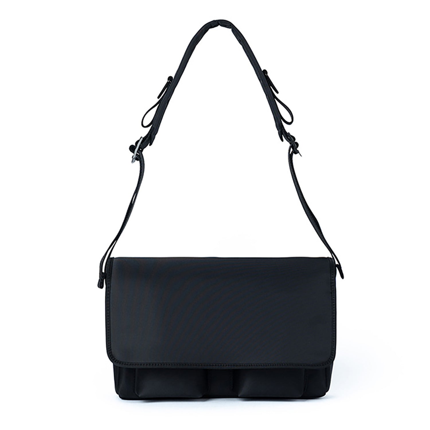 [Z Flip Edition] 2-Pocket Nylon Crossbody Bag