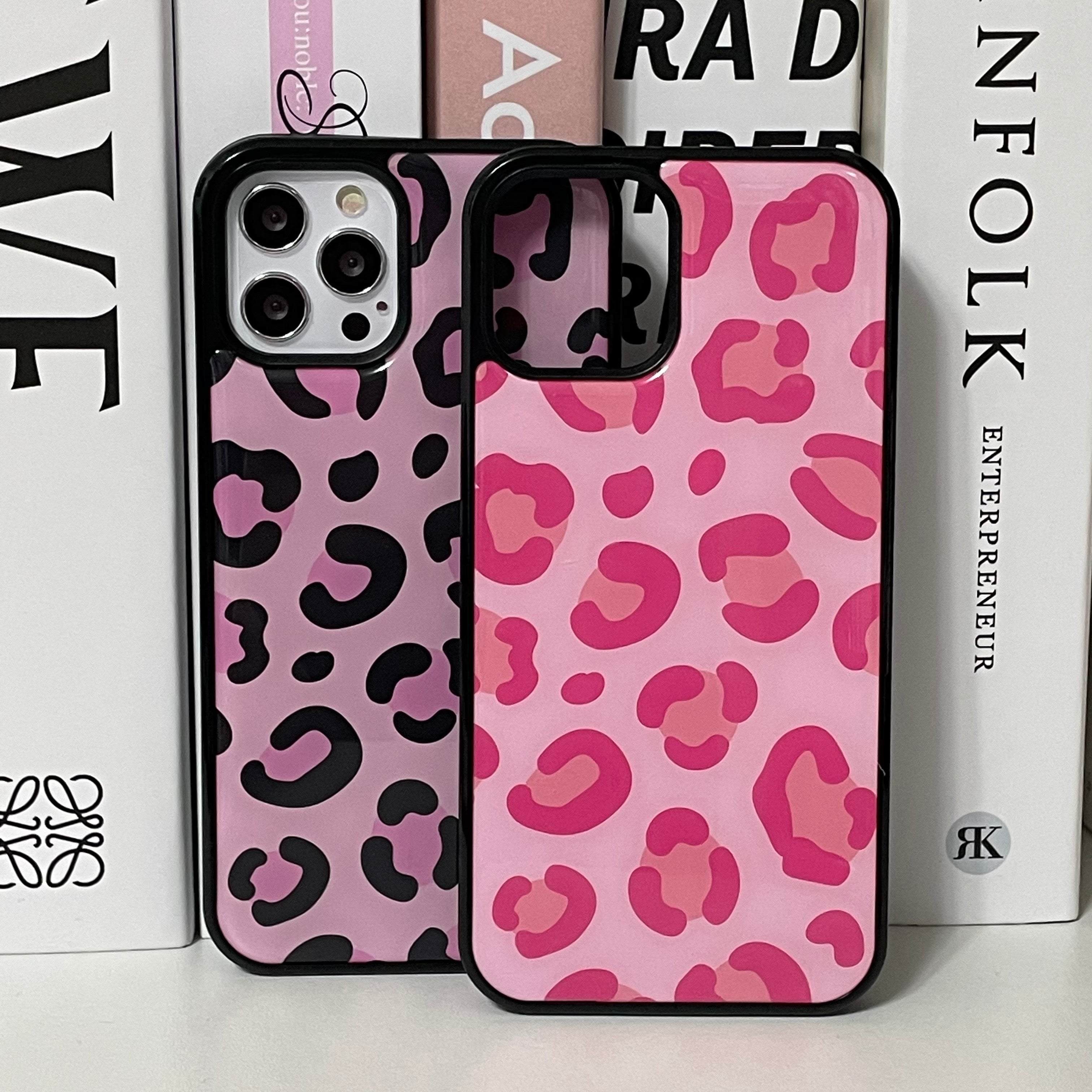 pink leopard epoxy case