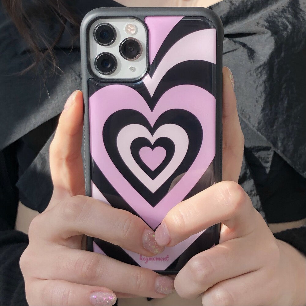 heart beam case (pink)