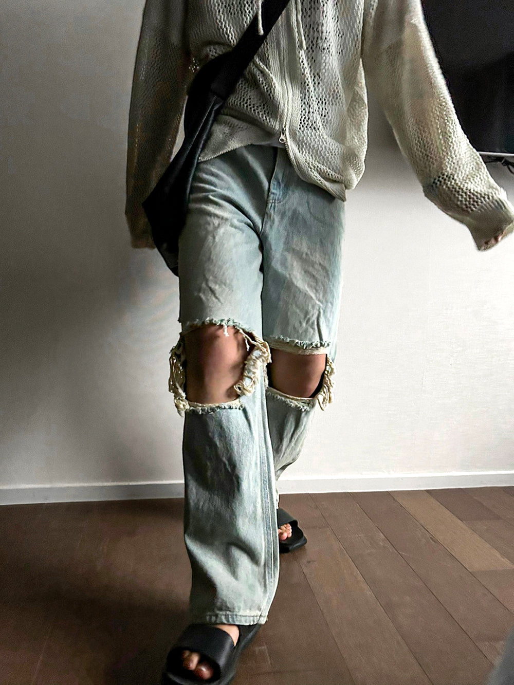 molt damage denim