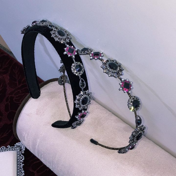 jasmine black cubic hairband