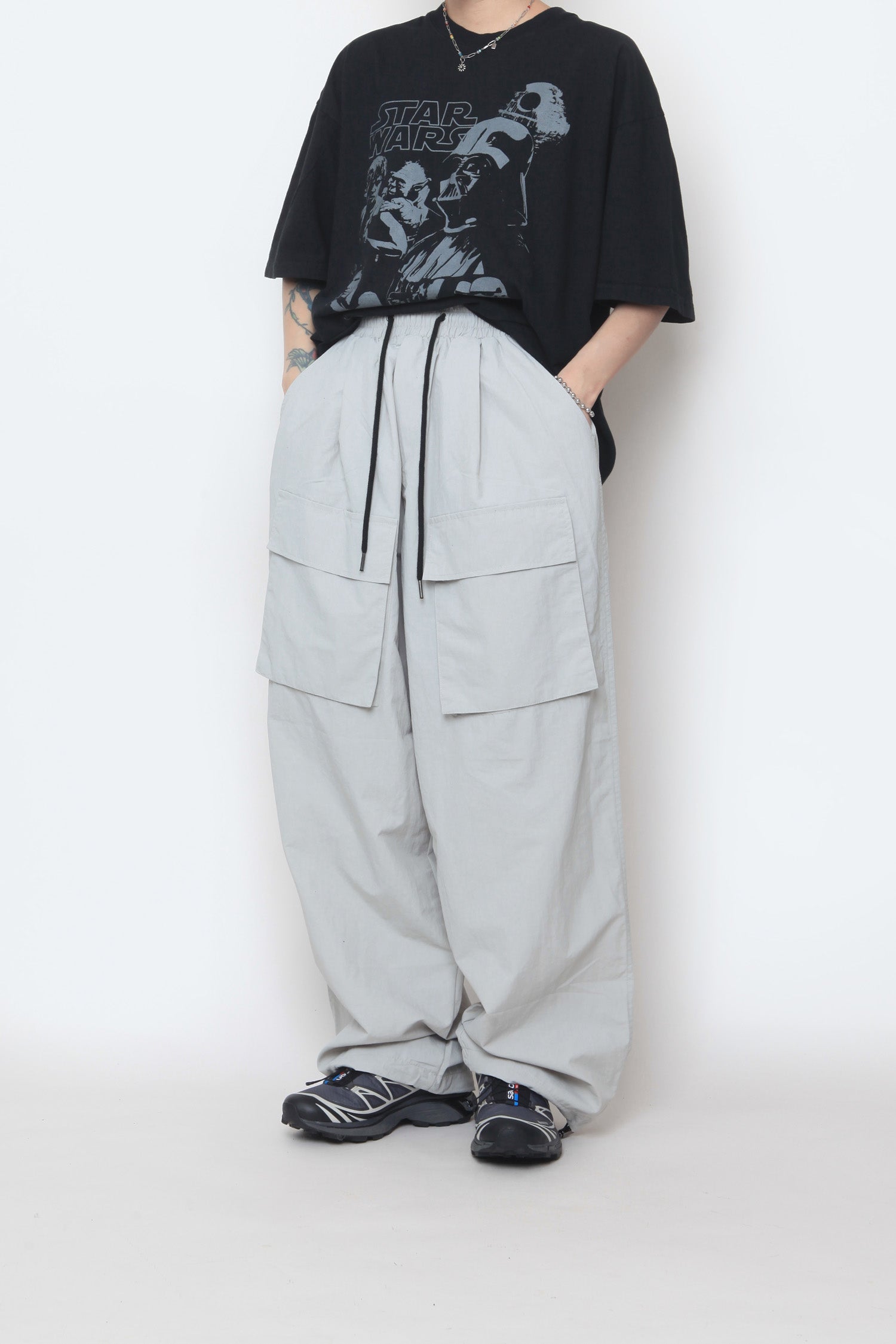 Washa pocket string pants