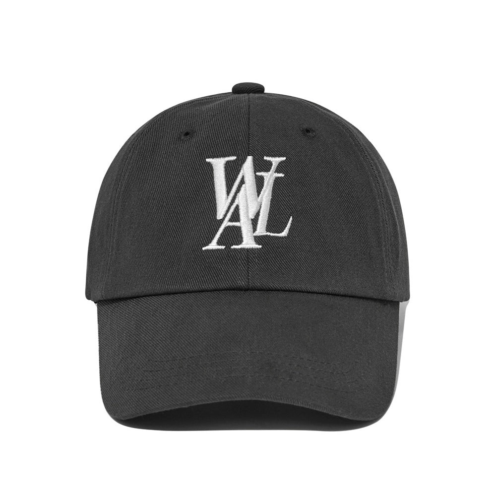 Signature Logo ball cap - CHARCOAL