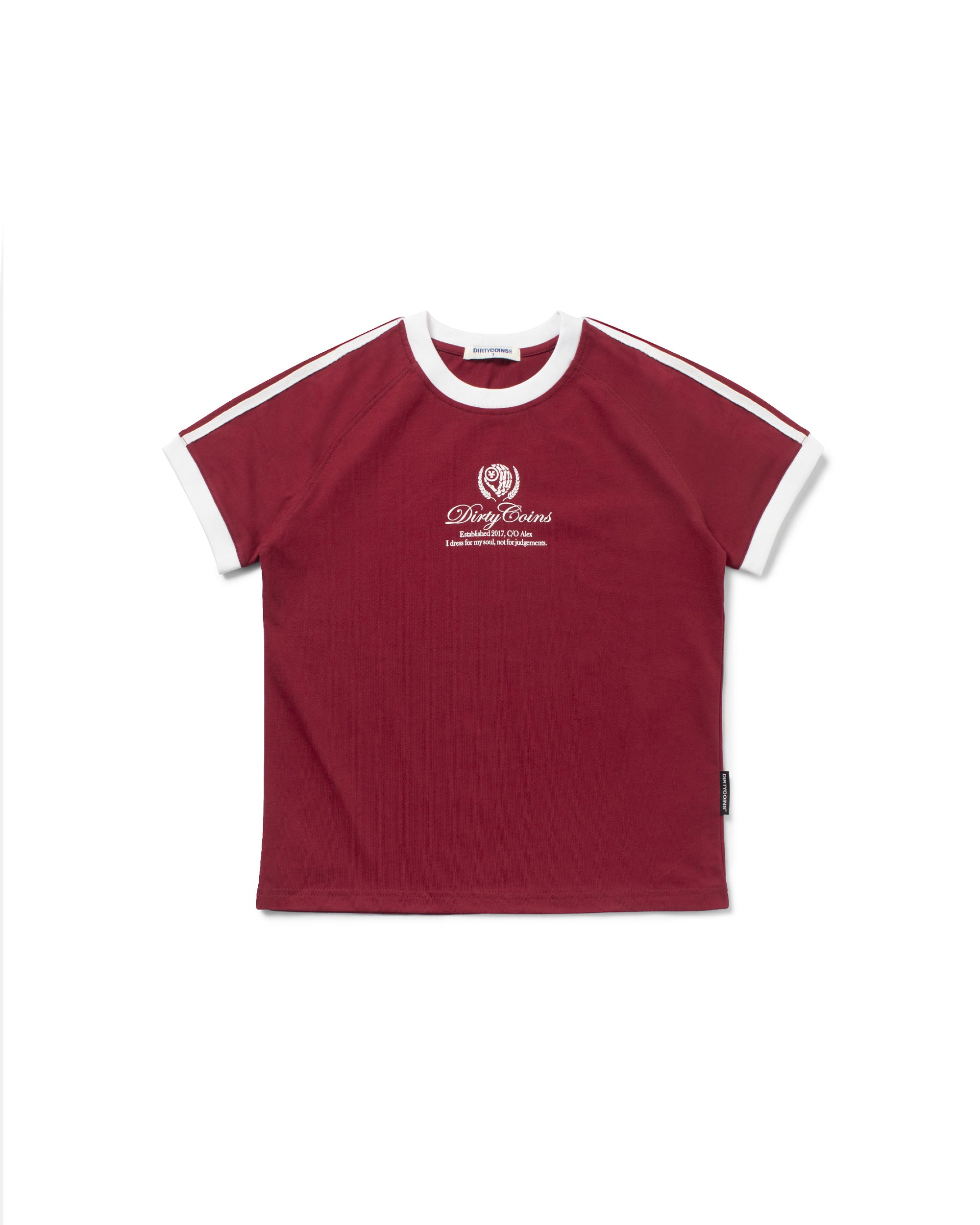 Academy Raglan Women T-shirt - Burgundy