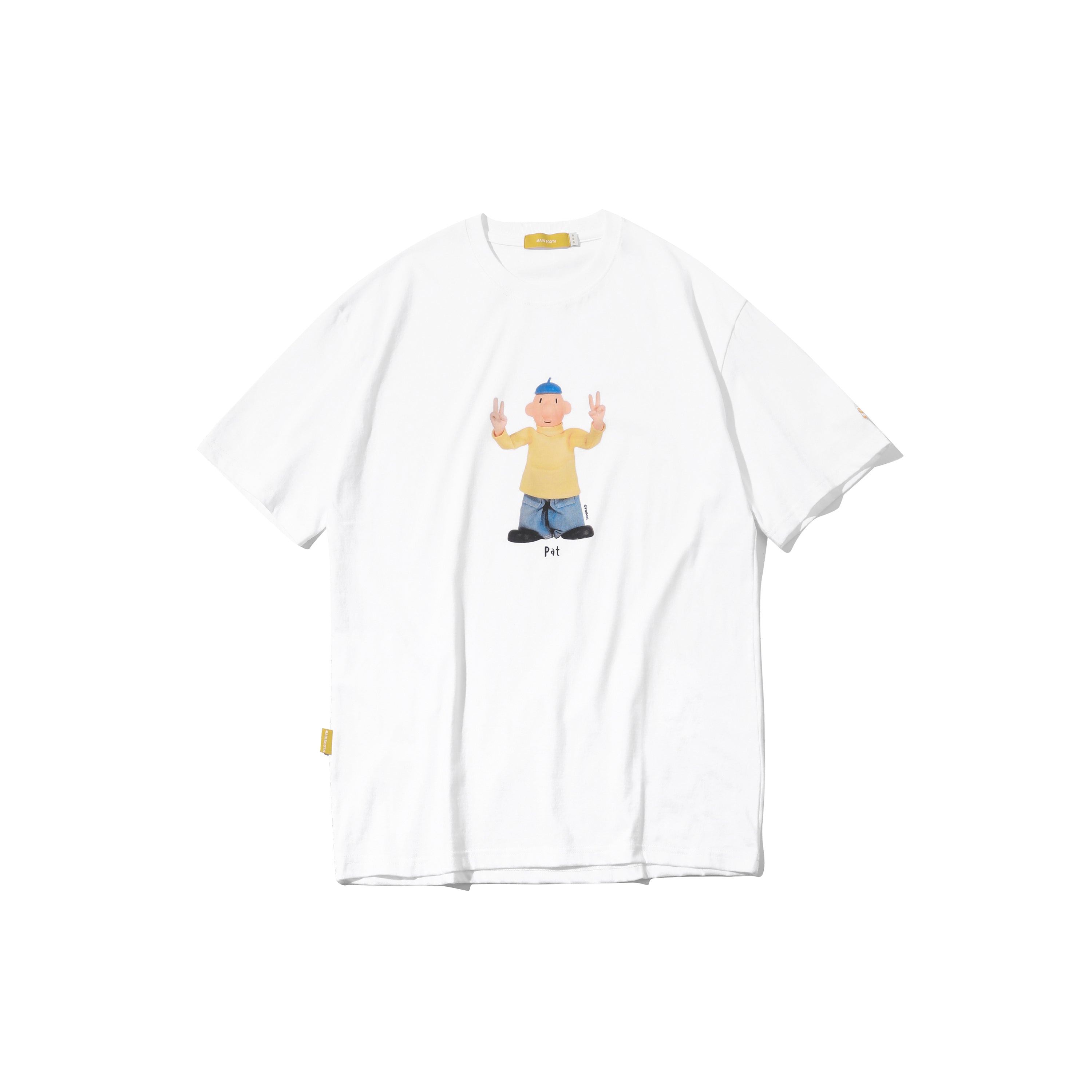 [Pat&Mat] Pat T-shirt(WHITE)