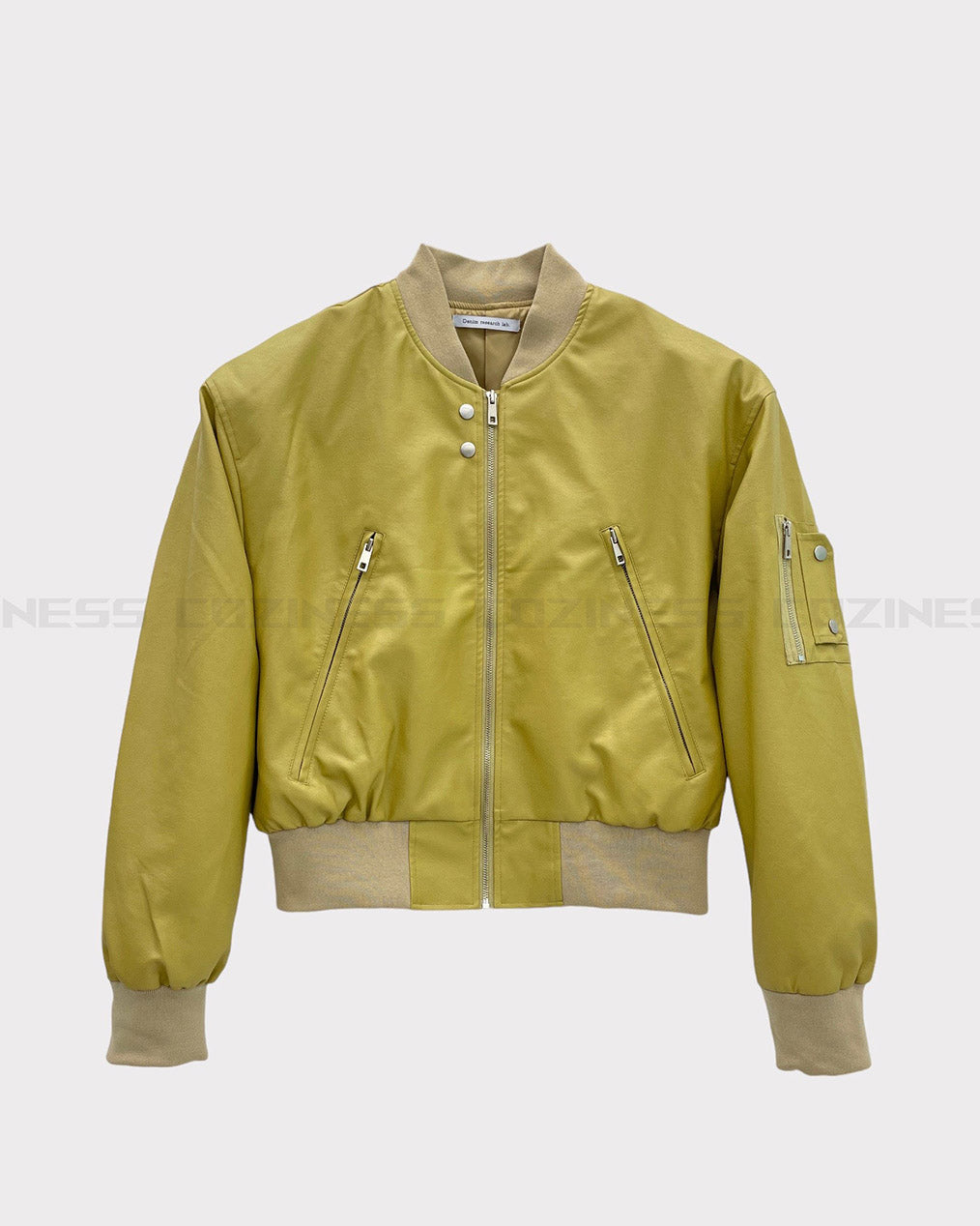 MG Muscle Shoulder Pad Crop Leather Jacket (3 colors)