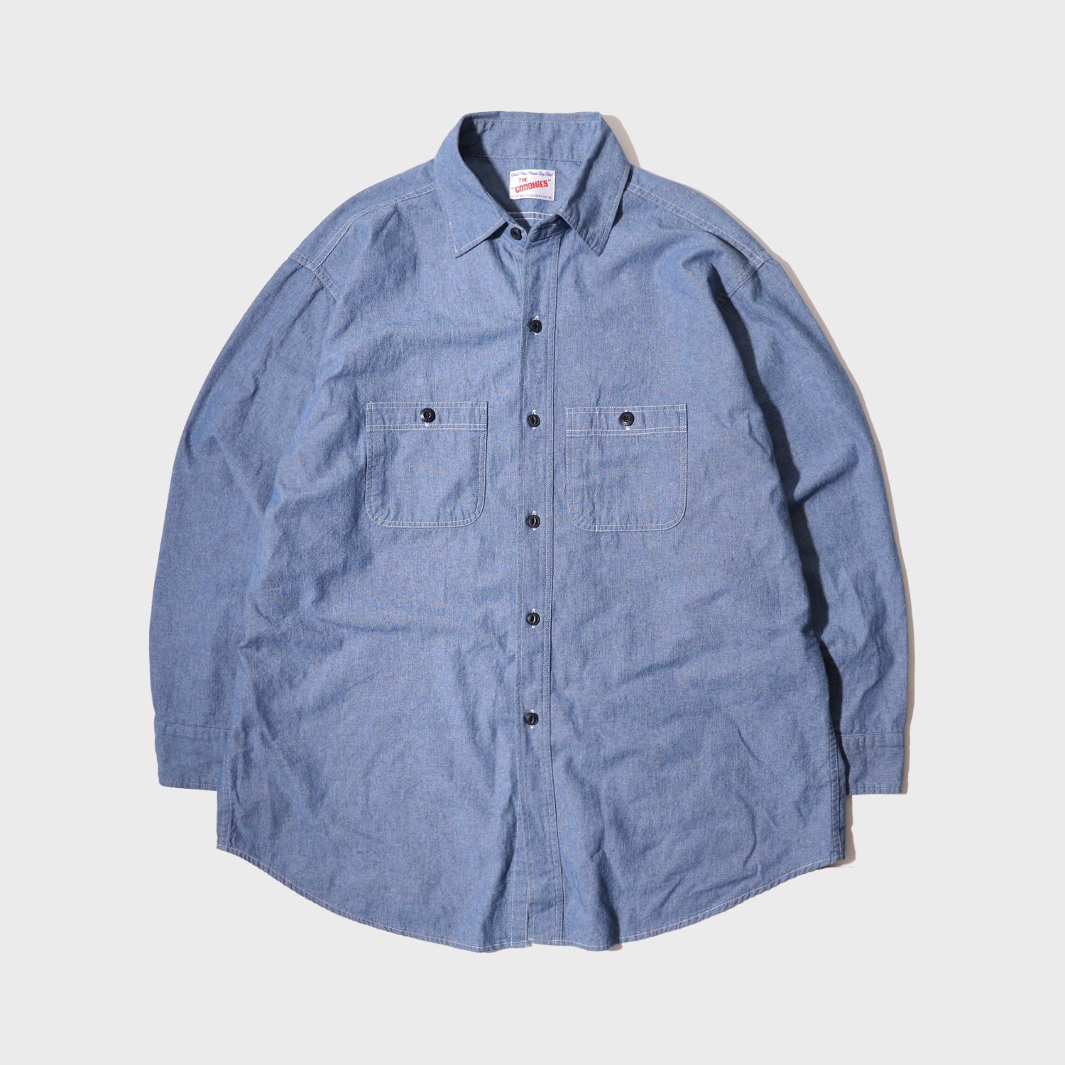 “No More War!" Chambray Shirt