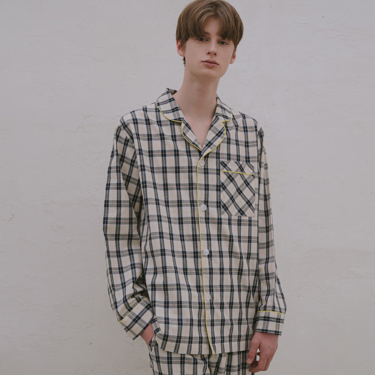 チェックパジャマ(M) / CHECK PAJAMA_NAVY(M)