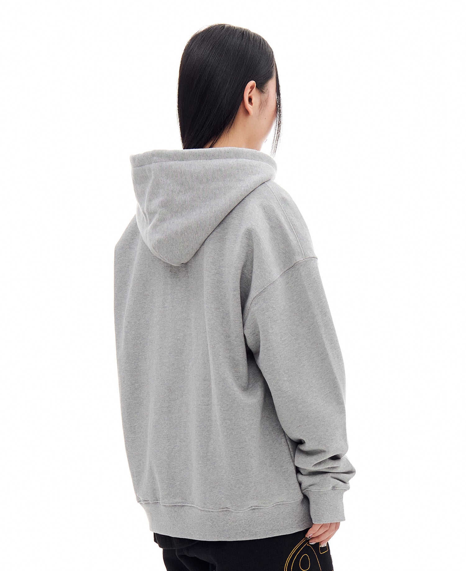 939 LOGO HOOD ZIP-UP (GRAY)