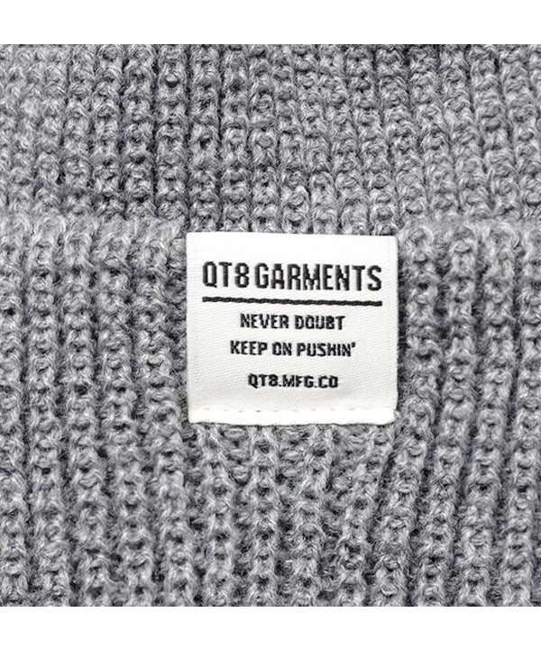 MH Short Label Beanie (Grey)