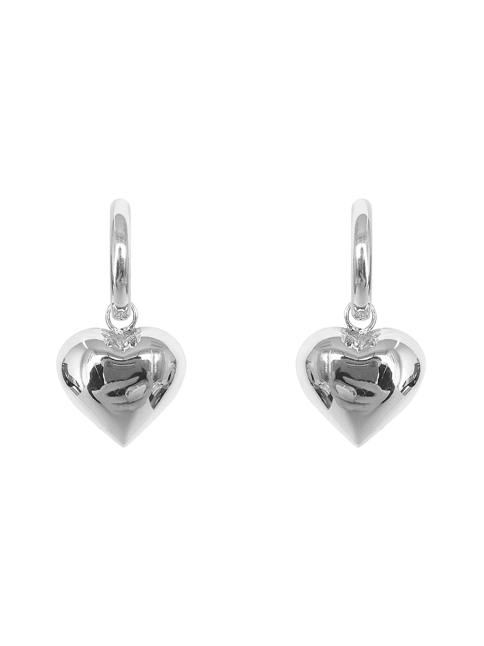 Oversize Heart Earrings