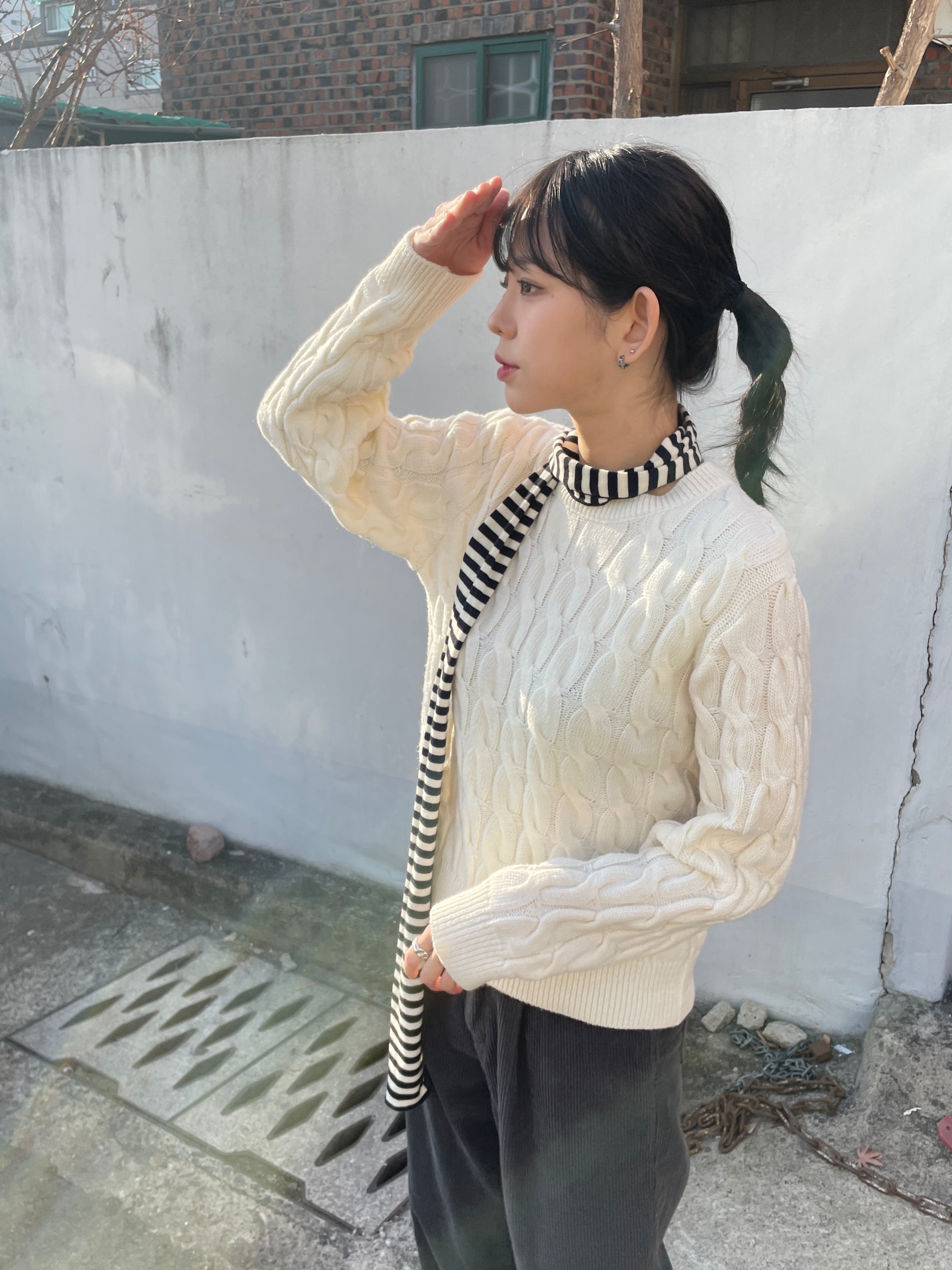 Seraphic twist knit 