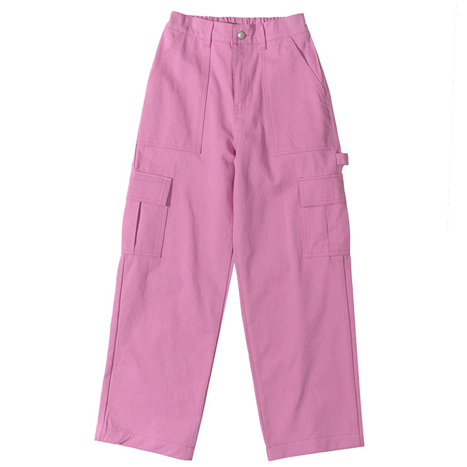 PINK NEW REGULAR CARGO PANTS