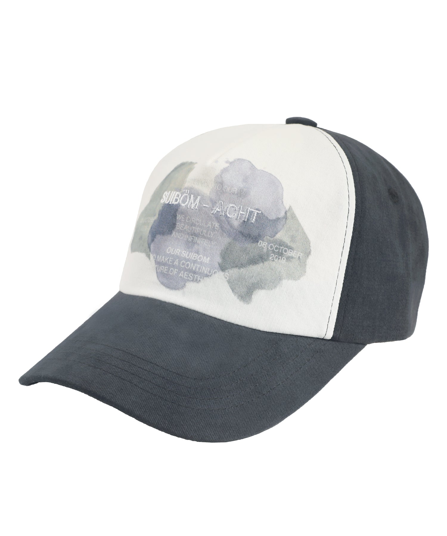 Acht Palette ball cap - Off White / Charcoal