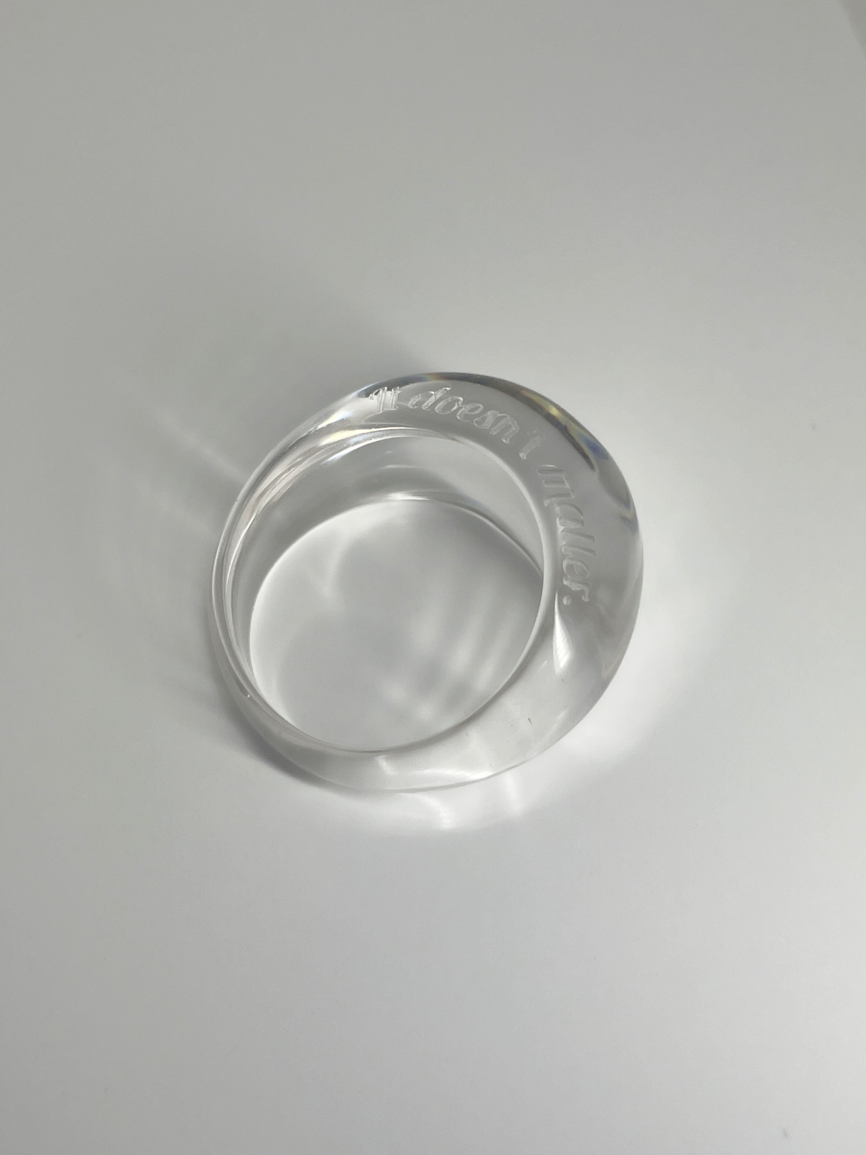 [Formica] Bonbon ring (Clear) 