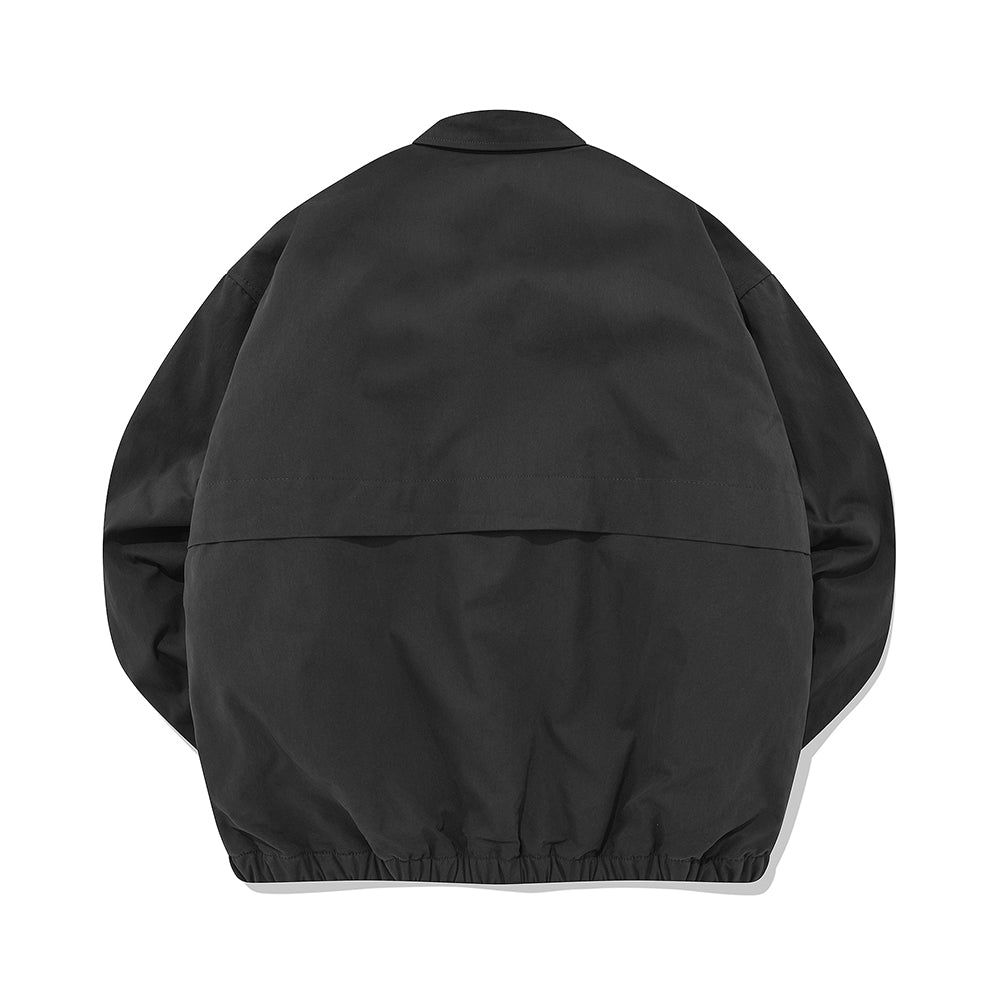 SP COTTON QUILTING BLOUSON-BLACK